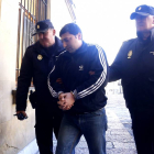 Llegada a la Audiencia Provincial del responsable de la muerte de una joven en septiembre del año 2013-Ical