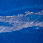 Restos del hundimiento del 'Oleg', en mar abierto frente a Canarias.-Foto:   PEDRO ARMESTRE / AFP