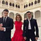 Ana Belén, Javier Ambrossi y Javier Calvo ruedan el spot de los Premios Goya en Valladolid. -ICAL