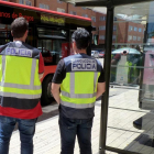 Dos agentes en el momento del suceso-EUROPA PRESS