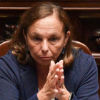 La ministra del Interior italiana, Luciana Lamorgese.-AFP / ANDREAS SOLARO