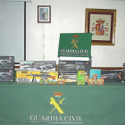 El material inacutado por la Guardia Civil .-ICAL