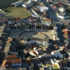 Vista aérea de Peñafiel.-ICAL