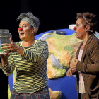 ‘Las emprendedoras’ llevaron el mundo clown a la Feria de Teatro de Castilla y León.