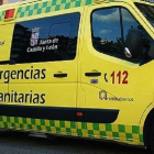 El accidentado ha sido trasladado en ambulancia de soporte vital básico al Complejo Asistencial de Zamora.-E.M