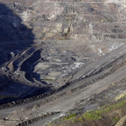 Una mina a cielo abierto ubicada en la provincia leonesa, en una imagen de archivo.-EL MUNDO