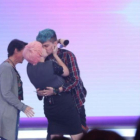 El beso de Marina y Bast, en la quinta gala de OT-/ PERIODICO (TWITTER)
