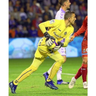 Jordi Masip contra el Espanyol.-P. R.