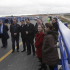 La ministra Ana Pastor y el consejero de Fomento, Antonio Silván, visitan las obras de la autovía Ruta de la Plata A-66-Ical