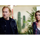 Nicolas Cage y Amber Heard, en la película 'Furia ciega'.-ARCHIVO