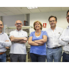 Imagen del grupo de Bioorgánica de la Universidad de Burgos.-SANTI OTERO