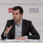 El secretario general del PSCyL y candidato a la Presidencia de la Junta, Luis Tudanca-Efe