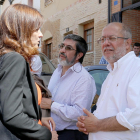 Ana Carlota Amigo, Manuel Mitadiel y Francisco Igea, en una imagen de archivo.-ICAL