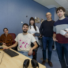 Imagen de los integrantes del grupo de investigación ‘Admirable’ de la Universidad de Burgos. - TOMÁS ALONSO