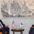 Reunión entre los representantes de los EEUU y Corea del Sur.-EUROPA PRESS