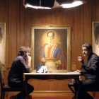 Jordi Évole y Nicolás Maduro, en una imagen de Salvados.-ATRESMEDIA