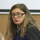 Julia María durante una de las sesiones del juicio.-La 8