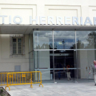 Entrada al museo Patio Herreriano de Valladolid.-ICAL