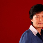 Park Geun-hye, durante un acto de su partido, Saenuri, en Goyang.-REUTERS