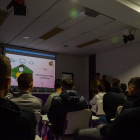 Los jugadores y técnicos del Real Valladolid, presentes en la charla del VAR.-TWITTER REAL VALLADOLID