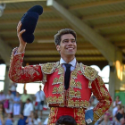 Ricardo Maldonado al final de la novillada.-JOSÉ SALVADOR