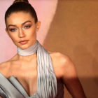 Gigi Hadid, en los premios de la moda de Londres, esta semana.-NEIL HALL