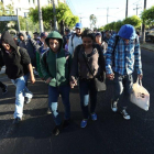 Esta caravana es la primera que sale en 2019.-EFE