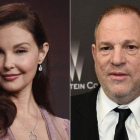 Ashley Judd y Harvey Weinstein.-AP