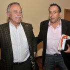 José Antonio de Miguel (dch.)y Raúl Lozano (izq.) fueron expulsados de Ciudadanos en abril de 2016.-VALENTÍN GUISANDE