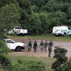 Finca con fosas clandestinas en el estado de Jalisco, México.-AFP