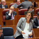 Intervención de la consejera de Agricultura y Ganadería, Milagros Marcos en el Pleno de las Cortes-ICAL