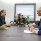 Nadal, Herrera, Sáenz de Santamaría, Ballvé y Báñez, en la reunión-Ical