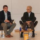 PabloLago y Santos Juliá, duante la presentación del libro ayer en el MEH.-ISRAEL L. MURILLO
