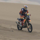 El australiano Toby Price durante el rally Dakar.-EFE / SEBASTIÁN CASTAÑEDA