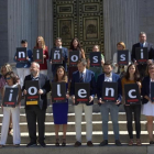 Representantes de todos los partidos han mostrado este martes su apoyo en el Congreso a la iniciativa de Save the Children para aprobar una ley contra la violencia infantil.-DAVID CASTRO