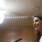 La portavoz de Vox en la Comunidad de Madrid, Rocío Monasterio.-JAVIER LIZÓN (EFE)