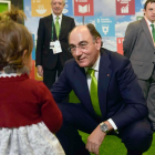 El presidente de Iberdrola, Ignacio Galán, durante la Junta General de Accionistas de Iberdrola.-ICAL