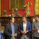 Puente recibe al grupo socialista de Burgos-MIRIAM CHACÓN