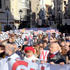 Un momento de la manifestación.-ICAL