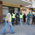Operación antiyihadista de la Guardia Civil en Cornellà, el pasado noviembre.-DANNY CAMINAL