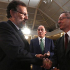 Rajoy y Gallardón, en una imagen de archivo.-DAVID CASTRO