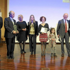 Alfonso Jiménez, Juan Manuel González Serna y su esposa, Ana Belén Iglesias, María Nieto, Natalia García, Miguel Ángel Gallo y Juan Vicente Herrera-Ical