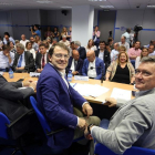 El presidente del PPCyL, Alfonso Fernández Mañueco, en la Junta Directiva Autonómica del partido-ICAL