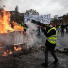 Protestas de los chalecos amarillos por las calles de París.-EASSA / AFP