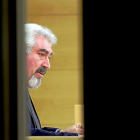 El procurador de Ciudadanos José Ignacio Delgado, ayer en las Cortes.-ICAL
