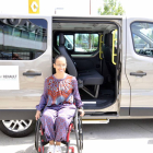 Teresa Perales, nadadora paralímpica y embajadora de la Fundación Renault para la Movilidad Sostenible, participa en la presentación del programa 'Renault movilidad para todos'-ICAL