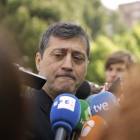 Javier Rodríguez, padre de una de las menores, a la salida del juicio en una imagen de archivo.-OLMO CALVO
