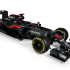 El McLaren MP4-31, el monoplaza que pilotará Fernando Alonso en la temporada 2016.-
