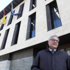 José Antonio Martínez Bermejo a la salida de los juzgados tras declarar como testigo en el caso que investiga la compra del edificio de Arroyo de la Encomienda.-ICAL