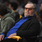 Jack Nicholson, en el front row del partido de la NBA entre los Lakers y los Clippers disputado en el Staples Center de Los Ángeles, el pasado 19 de octubre.-MARK J. TERRILL (AP)